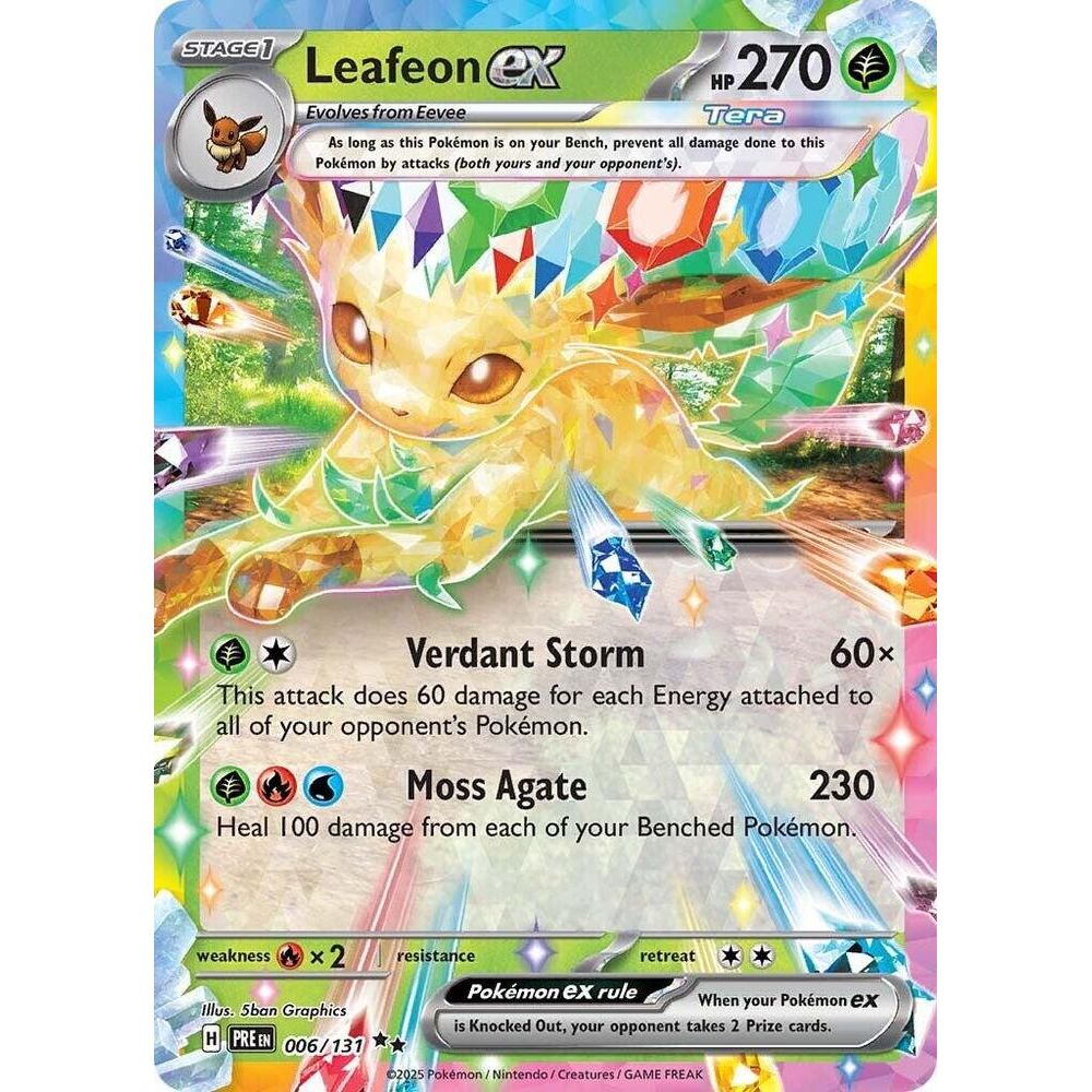Leafeon ex - 006/131 - SV: Prismatic Evolutions (PRE)