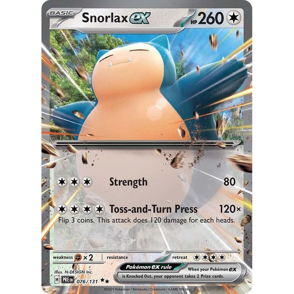 Snorlax ex - SV: Prismatic Evolutions (PRE)