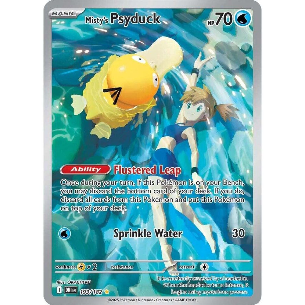 Misty's Psyduck - 193/182 - SV10: Destined Rivals (DRI)