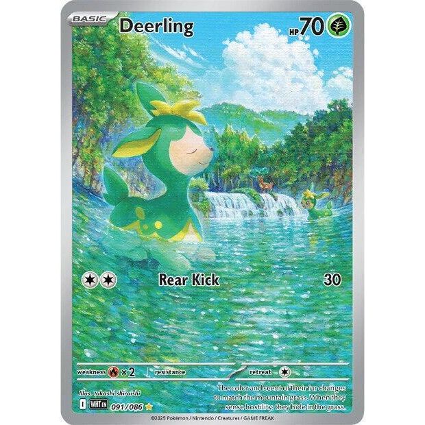 Deerling - 091/086 - SV: White Flare (WHT)