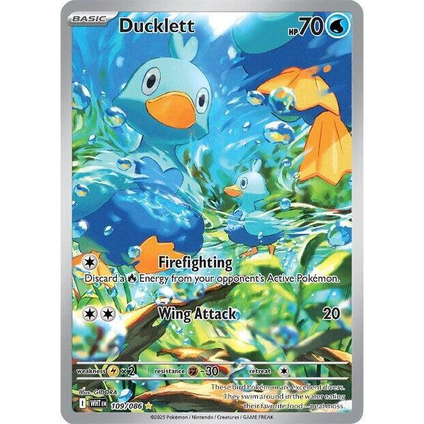 Ducklett - 109/086 - SV: White Flare (WHT)