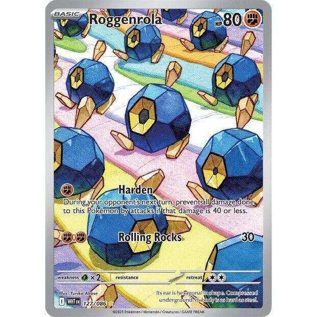 Roggenrola - 127/086 - SV: White Flare (WHT)