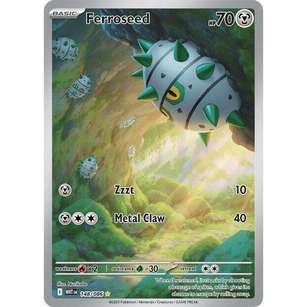 Ferroseed - 148/086 - SV: White Flare (WHT)