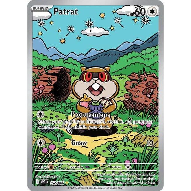 Patrat - 152/086 - SV: White Flare (WHT)