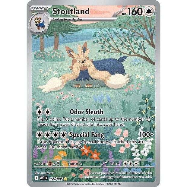 Stoutland - 156/086 - SV: White Flare (WHT)