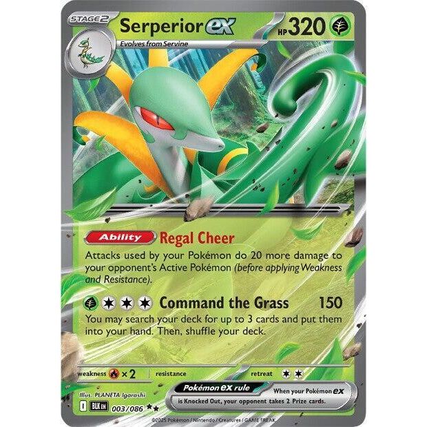Serperior ex - SV: Black Bolt (BLK)