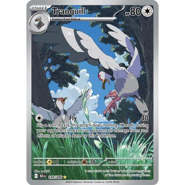 Tranquill - 149/086 - SV: Black Bolt (BLK)