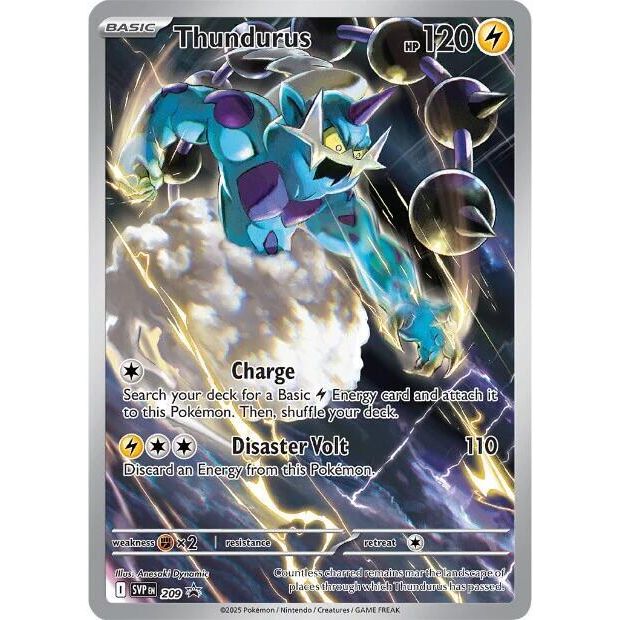 Thundurus - 209 - SV: Scarlet & Violet Promotional Cards (SVP)