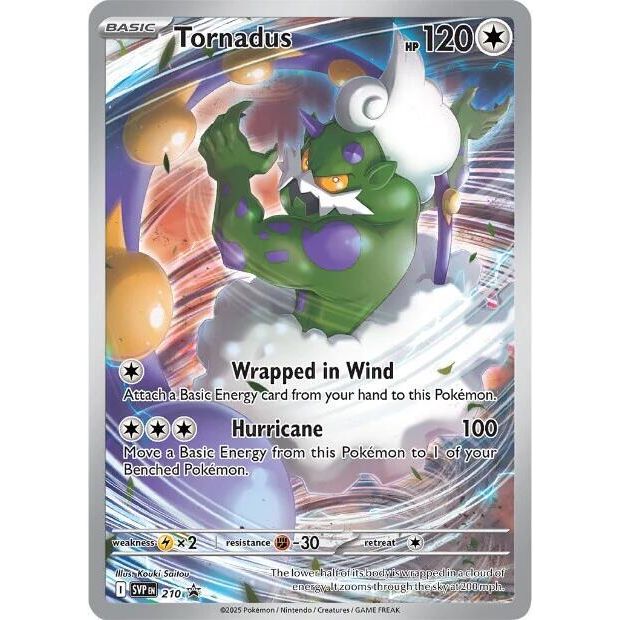 Tornadus - 210 - SV: Scarlet & Violet Promo Cards (SVP)