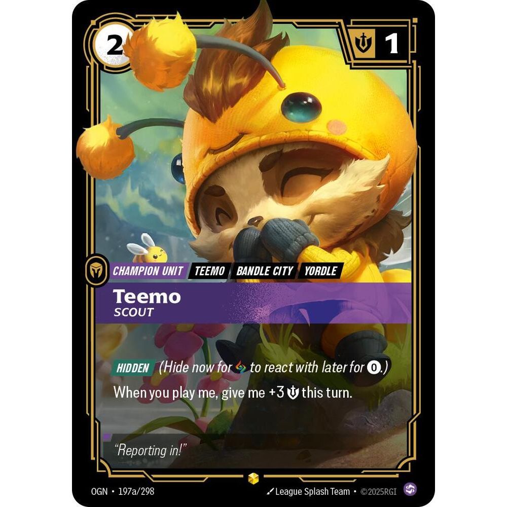 Teemo, Scout (Alternate Art) - Origins (OGN)