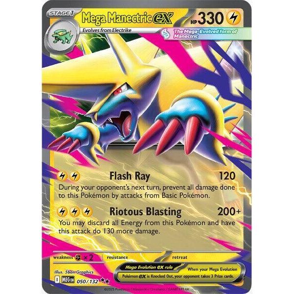 Mega Manectric ex - 050/132 - ME01: Mega Evolution (MEG)