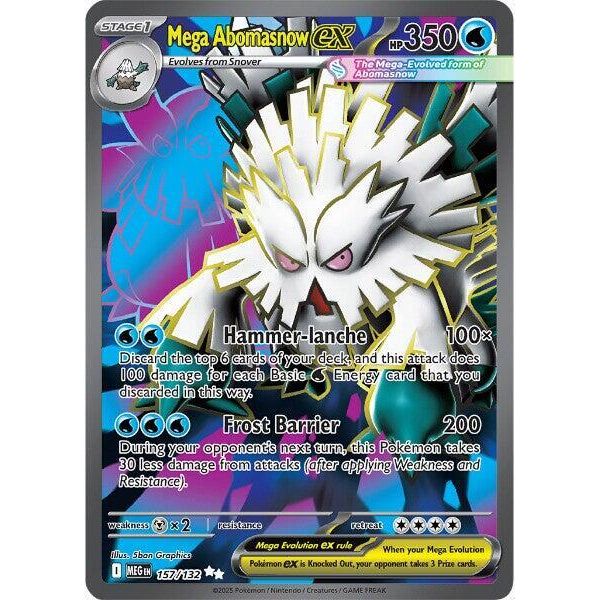 Mega Abomasnow ex - 157/132 - ME01: Mega Evolution (MEG)