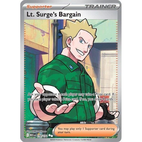 Lt. Surge's Bargain - 170/132 - ME01: Mega Evolution (MEG)