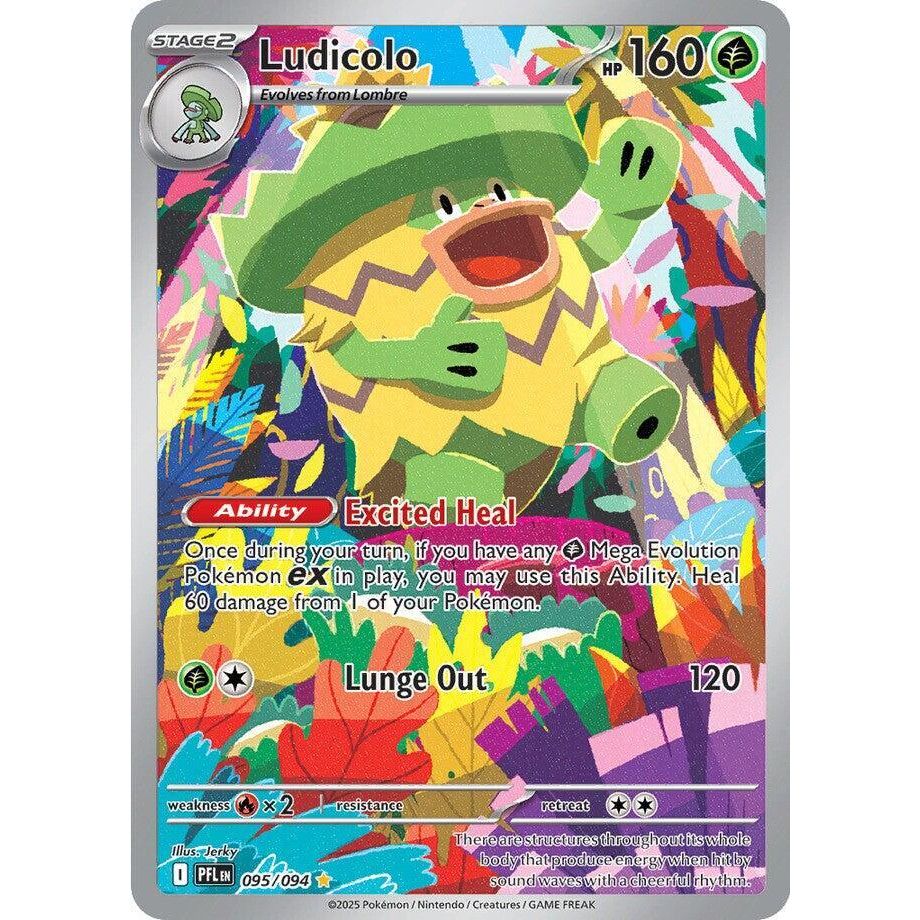 Ludicolo - 095/094 - ME02: Phantasmal Flames (PFL)