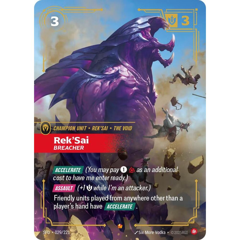 Rek'Sai, Breacher - Spiritforged (SFD)
