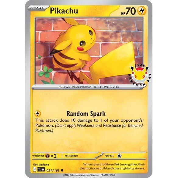 Pikachu (Pokemon Day 2026) - Miscellaneous Cards & Products (MCAP)