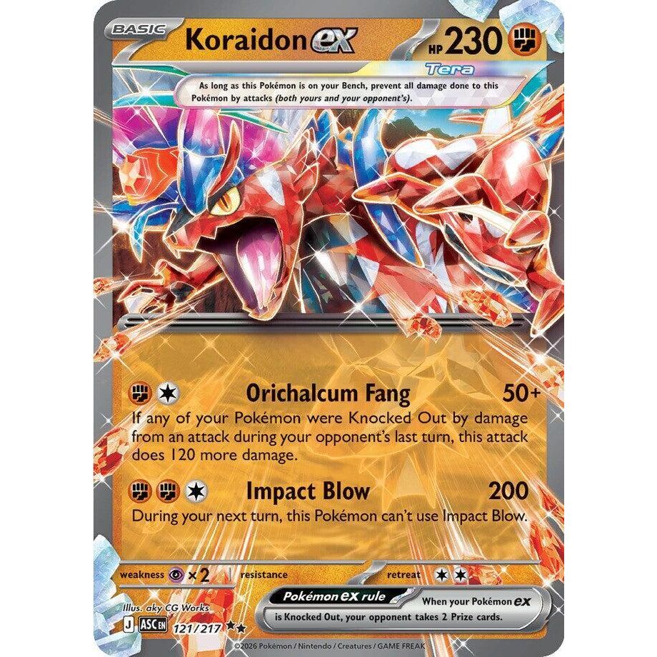 Koraidon ex - ME: Ascended Heroes (ASC)