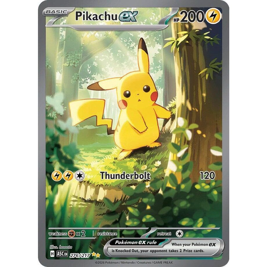 Pikachu ex - 276/217 - ME: Ascended Heroes (ASC)