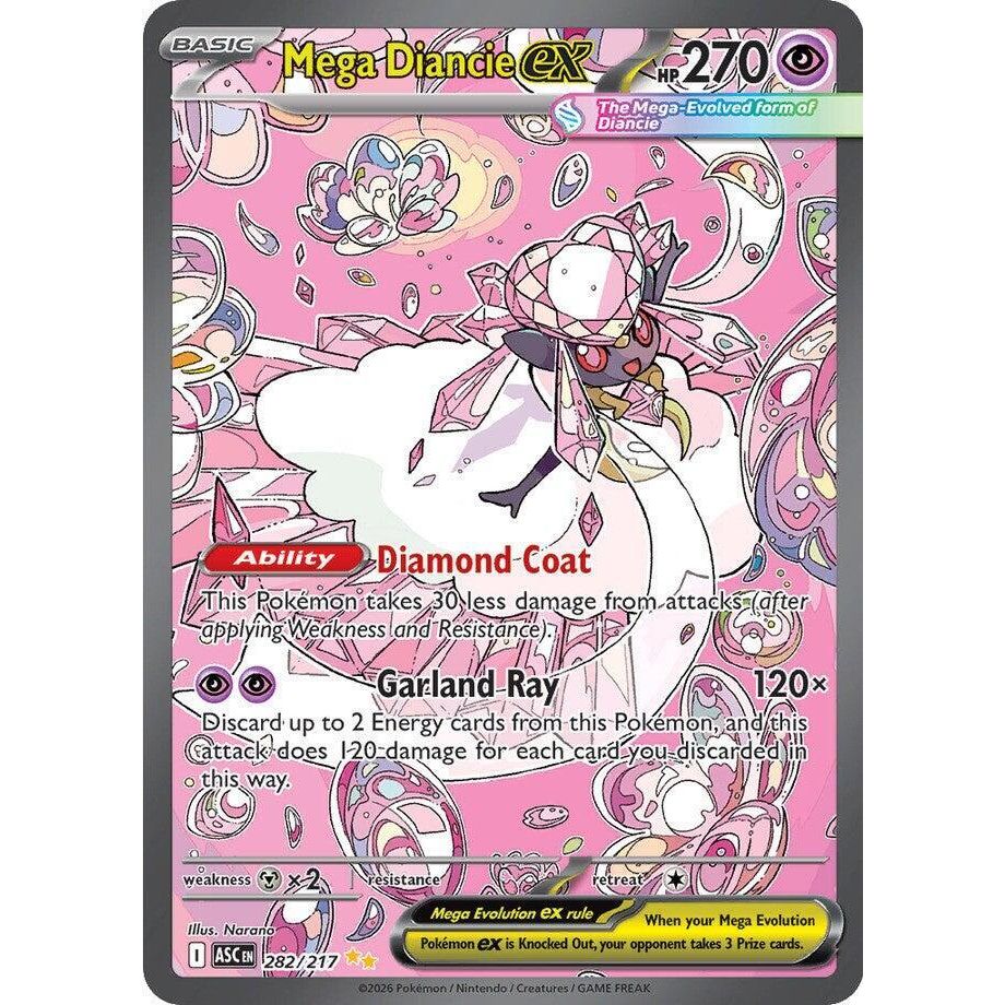 Mega Diancie ex - 282/217 - ME: Ascended Heroes (ASC)