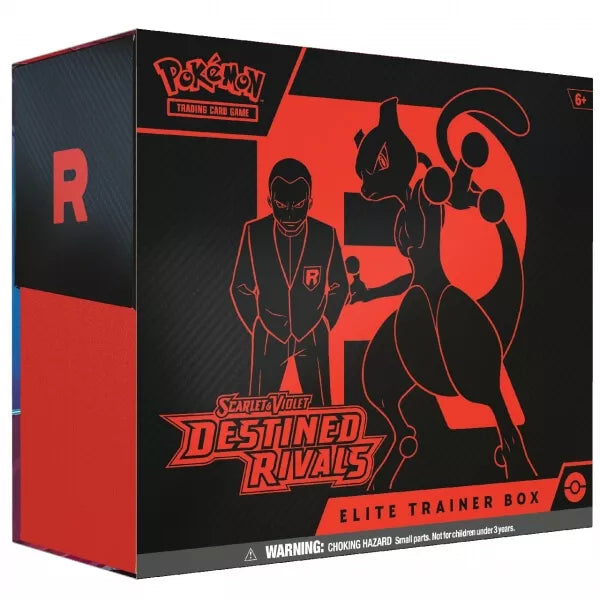 Pokémon TCG - Destined Rivals - Elite Trainer Box - Pozor poškodená fólia