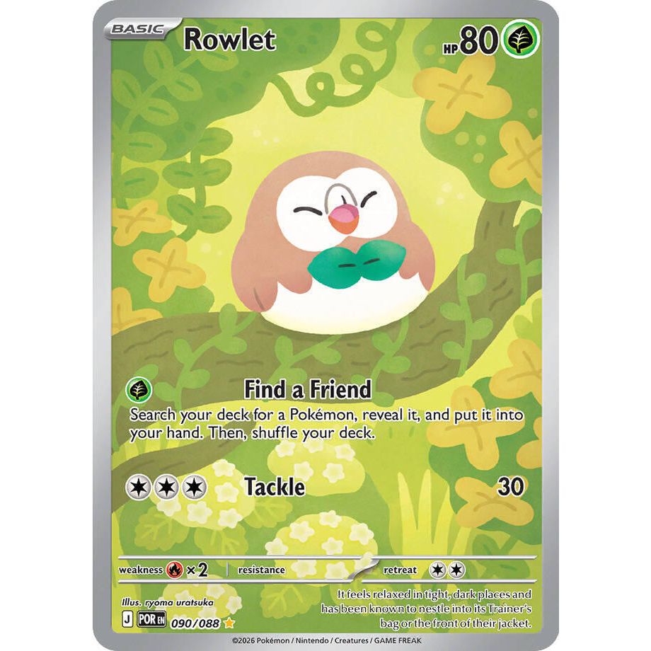 Rowlet - 090/088 - ME03: Perfect Order (POR)