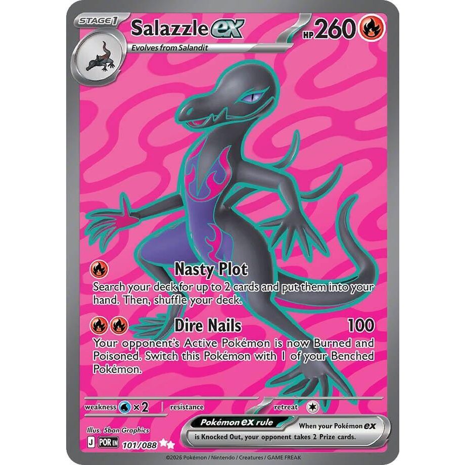 Salazzle ex - 101/088 - ME03: Perfect Order (POR)