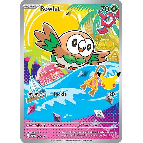 Rowlet - 043 - ME: Mega Evolution Promo (MEP)