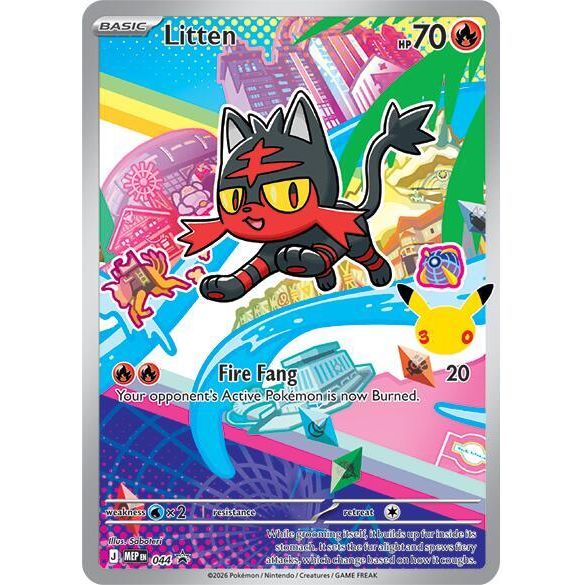 Litten - 044 - ME: Mega Evolution Promo (MEP)