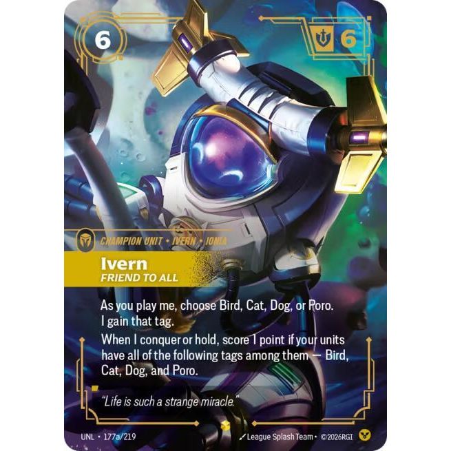 Ivern, Friend to All (Alternate Art) - Unleashed (UNL)
