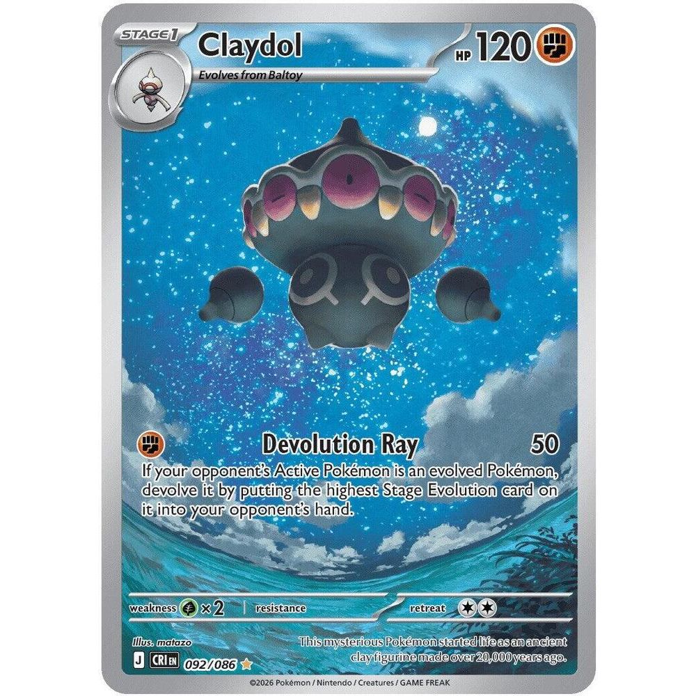 Claydol - 092/086 - ME04: Chaos Rising (CRI)