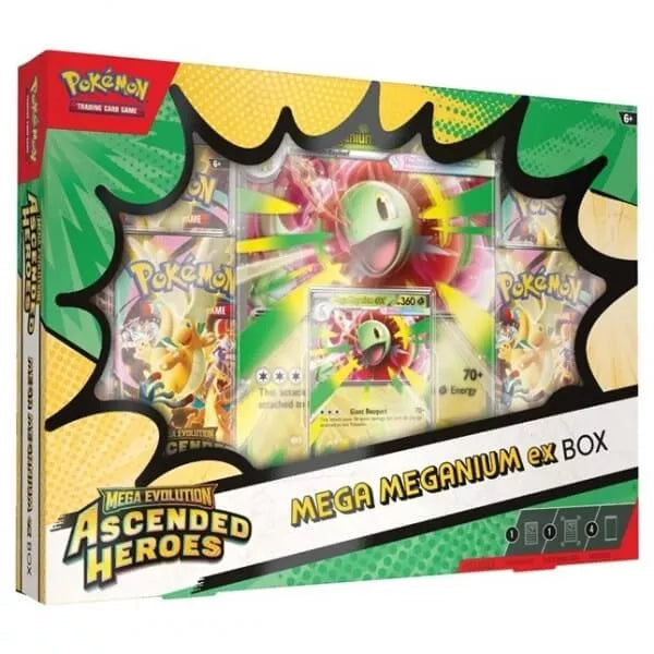 Pokémon TCG: Ascended Heroes Mega Meganium EX Box