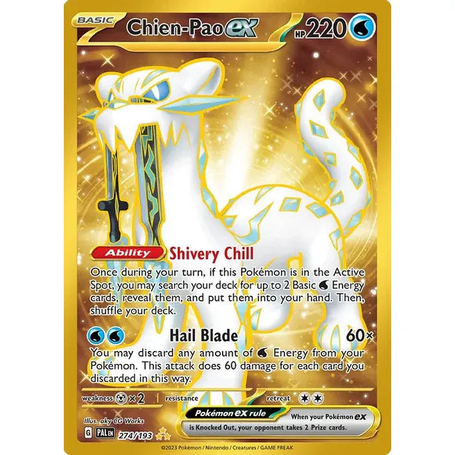 Chien-Pao ex - 274/193 - SV02: Paldea Evolved (SV02)
