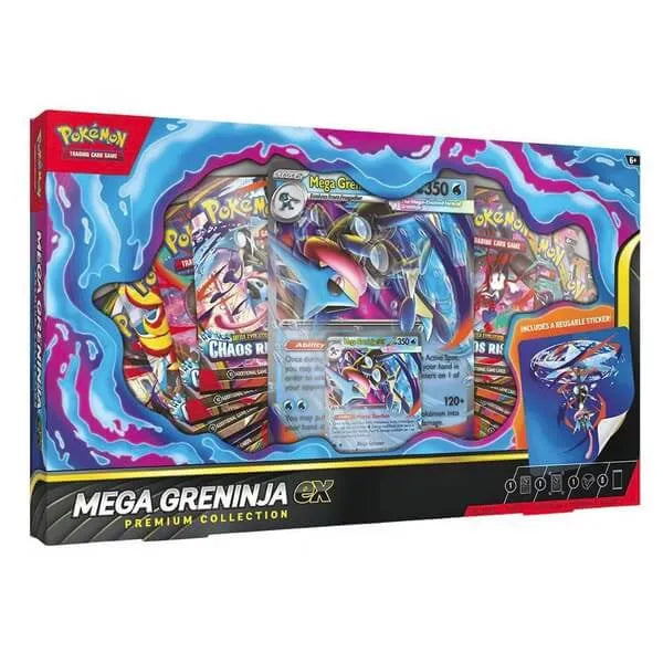 Pokémon Mega Greninja ex Premium Collection Box