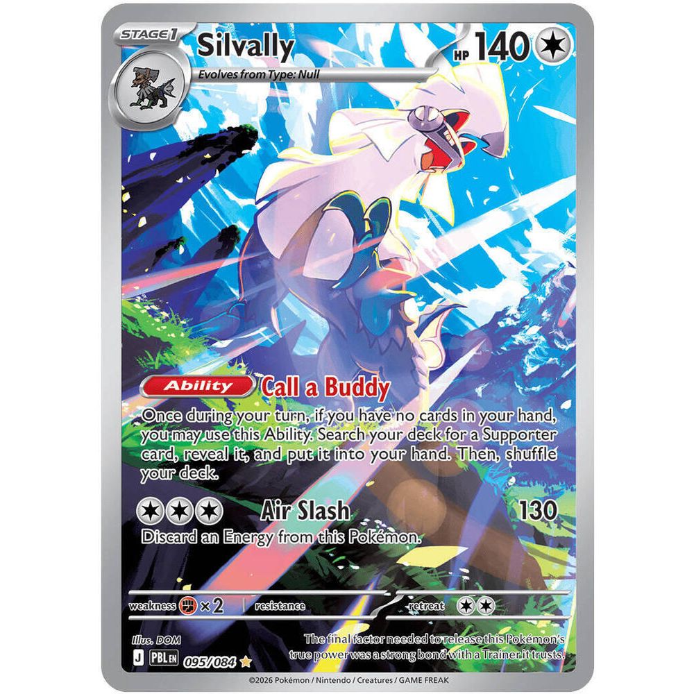 Silvally - 095/084 - ME05: Pitch Black (PBL)