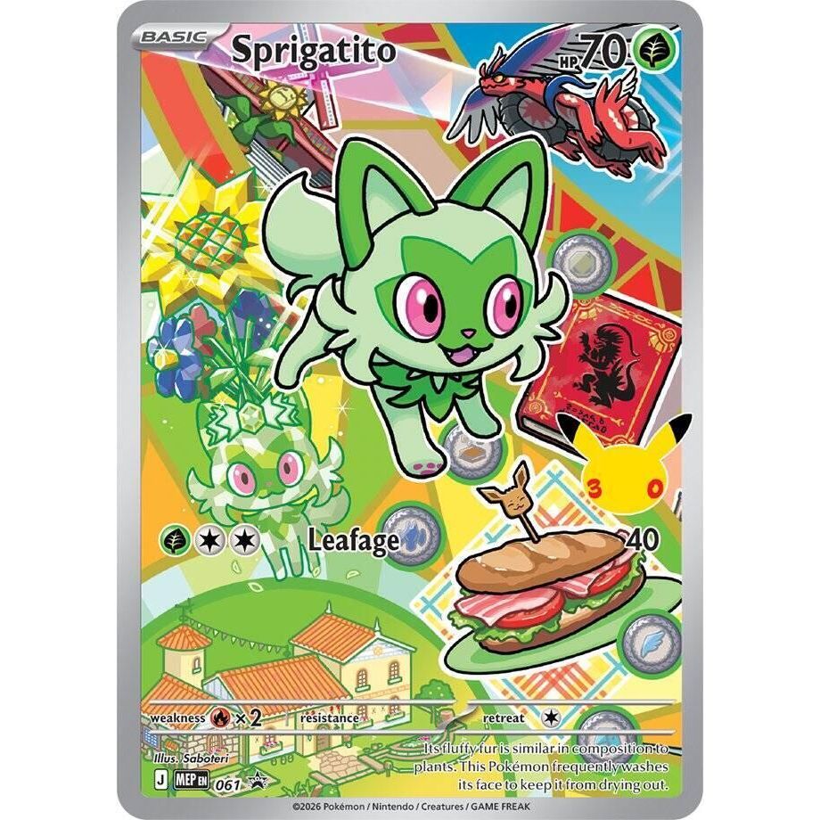 Sprigatito - 061 - ME: Mega Evolution Promo (MEP)