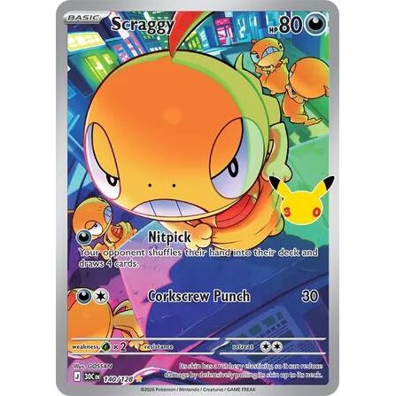 Scraggy - 140/128 - ME: 30th Celebration (30C)