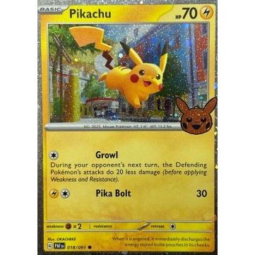 Pikachu (BOO24 PAF 018)