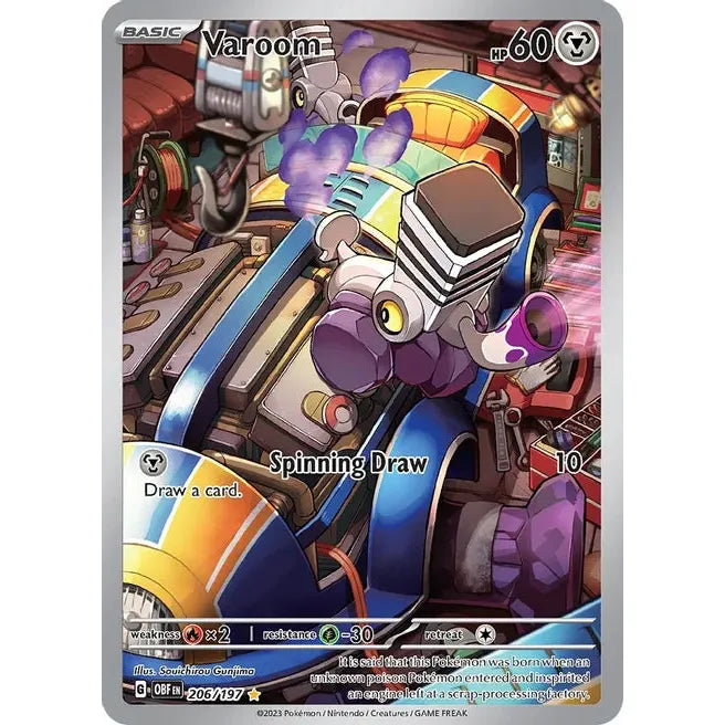 Varoom - 206/197 - SV03: Obsidian Flames (SV03)