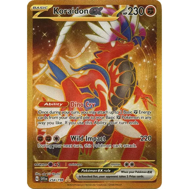Koraidon ex - 254/198 - SV01: Scarlet & Violet Base Set (SV1)