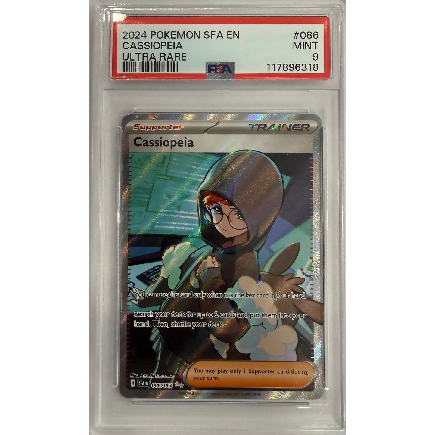 Cassiopeia - 086/064 - SV: Shrouded Fable (SFA) - PSA 9