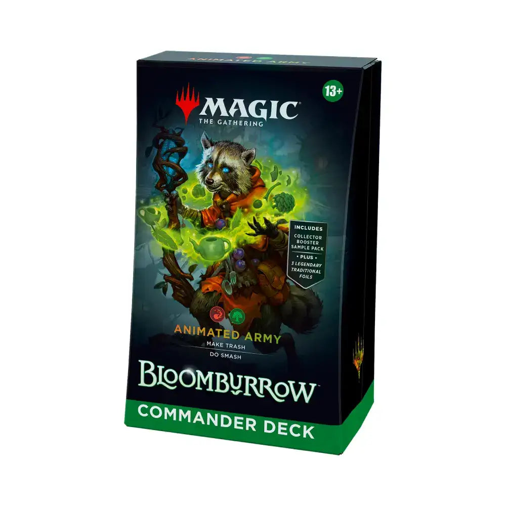 Magic The Gathering Bloomburrow - Animated Army Commander Deck