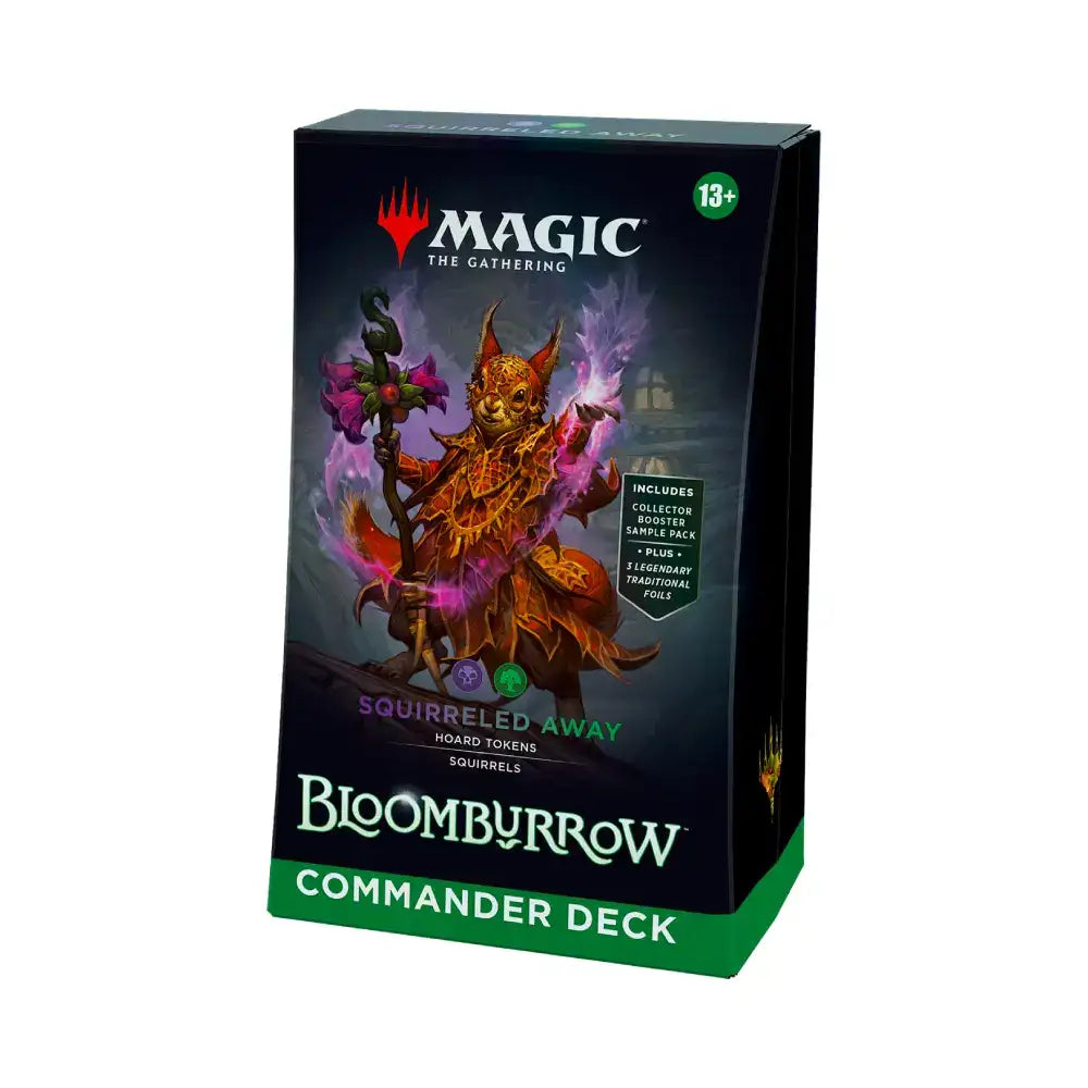 Magic The Gathering Bloomburrow - Squirreled Away Commander Deck