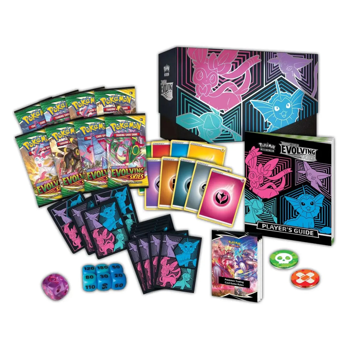 Pokémon TCG: SWSH07 Evolving Skies - Elite Trainer Box