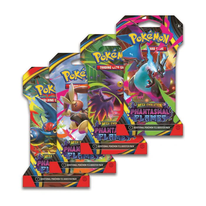Pokémon TCG: Phantasmal Flames – Sleeved Booster Pack