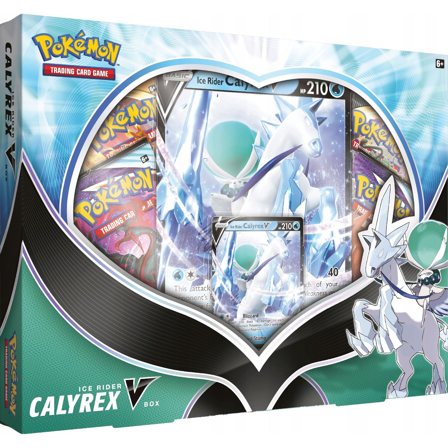 Pokemon TCG: Ice Rider Calyrex V Box