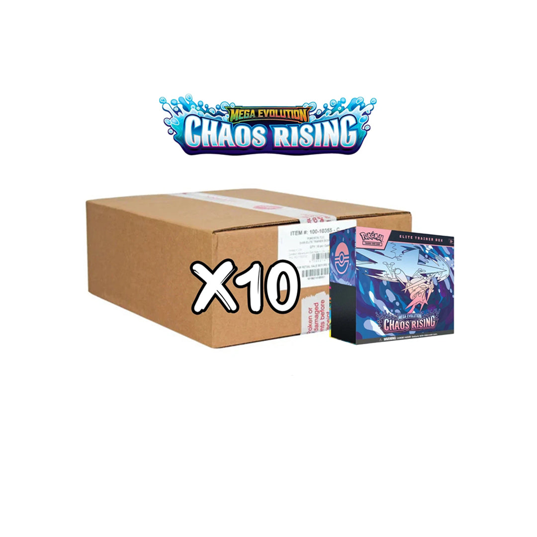 Pokemon TCG - Chaos Rising - 10x Elite Trainer Box (Case)