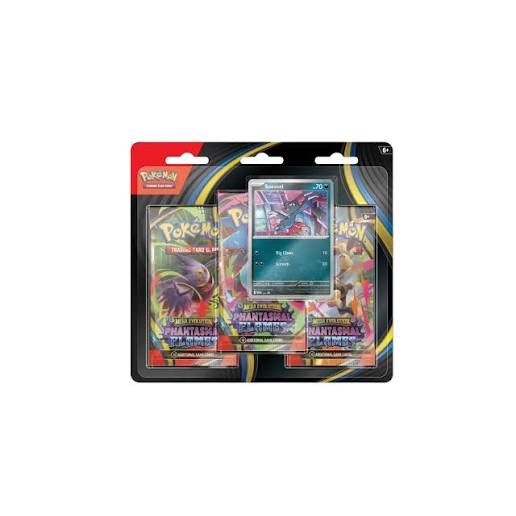 Pokémon TCG: Mega Evolution Phantasmal Flames 3 Pack Blister