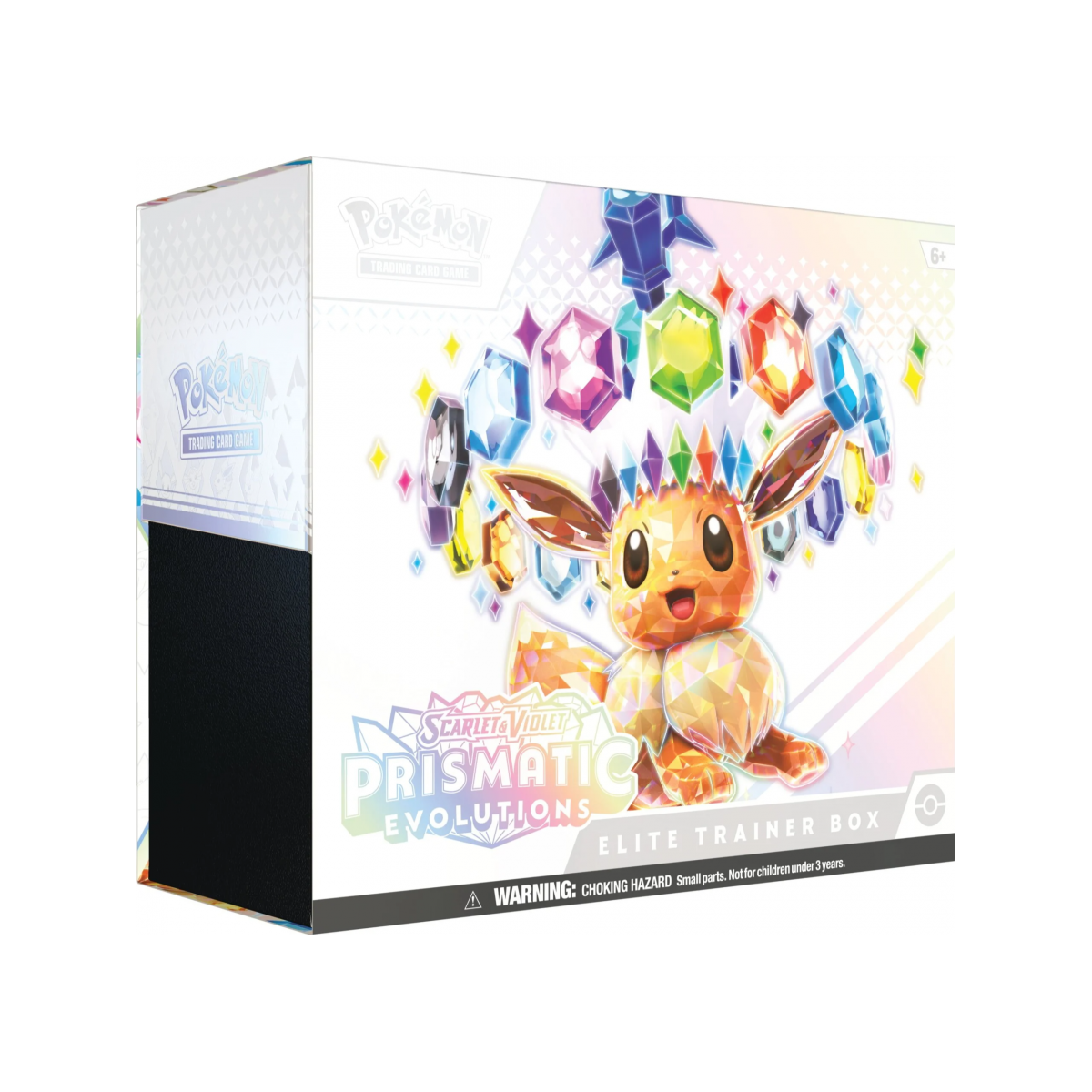 Pokémon Prismatic Evolutions Elite Trainer Box - Pozor box môže mať malé nedostatky
