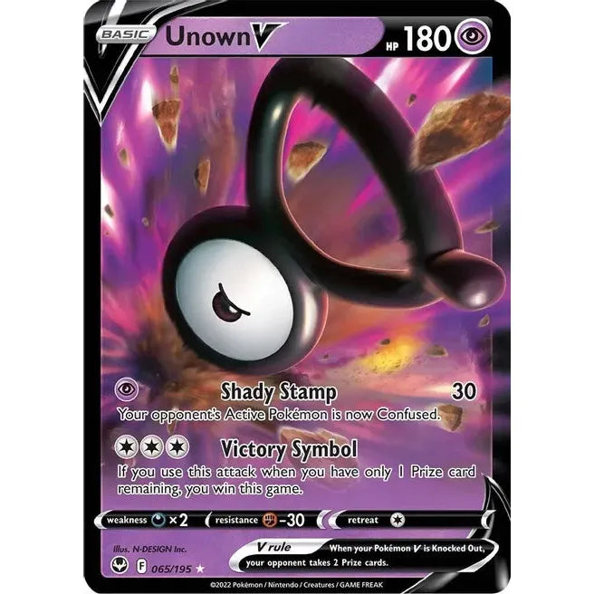 Unown V - SWSH12: Silver Tempest (SWSH12)