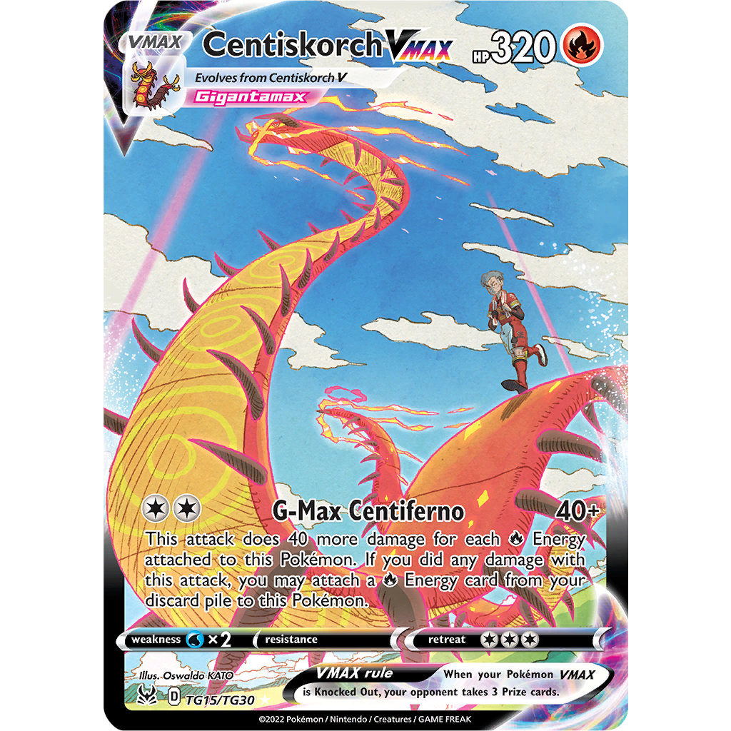 Centiskorch VMAX - SWSH11: Lost Origin Trainer Gallery (SWSH11: TG)